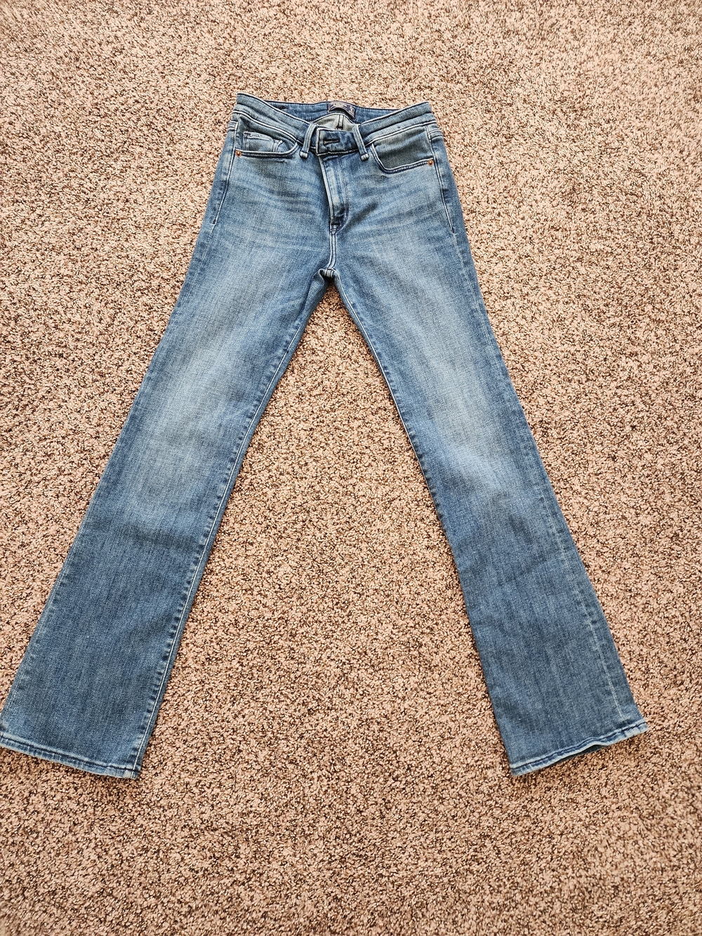 Y2K Classic Low Rise Women's Blue Bootcut Jeans